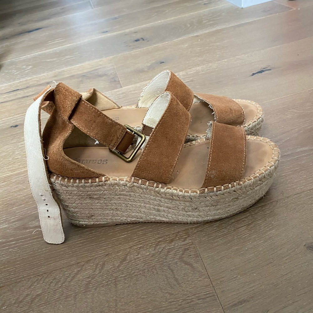 Soludos Palma Platform Walnut